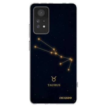 Picasee Xiaomi Redmi Note 11 Pro 5G Hülle - Transparentes Silikon - TAURUS