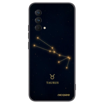 Picasee Realme GT Master Edition 5G Hülle - Schwarzes Silikon - TAURUS