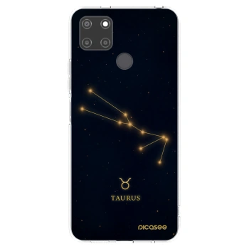 Picasee Realme C21Y Hülle - Transparentes Silikon - TAURUS