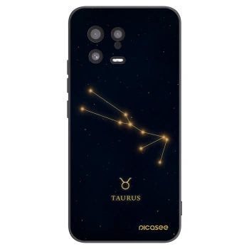 Picasee Xiaomi 13 Hülle - Schwarzes Silikon - TAURUS