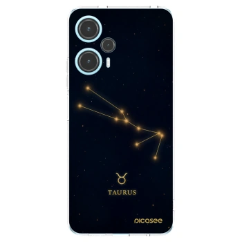 Picasee Xiaomi Poco F5 Hülle - Transparentes Silikon - TAURUS