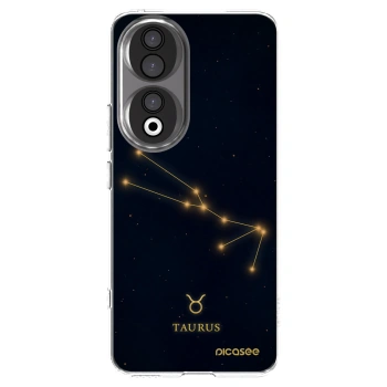 Picasee Honor 90 5G Hülle - Transparentes Silikon - TAURUS