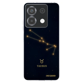 Picasee Xiaomi Poco X6 Hülle - Transparentes Silikon - TAURUS
