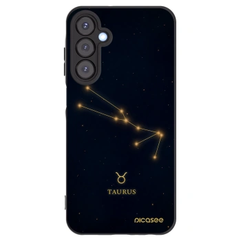 Picasee Samsung Galaxy A25 A256B 5G Hülle - Schwarzes Silikon - TAURUS
