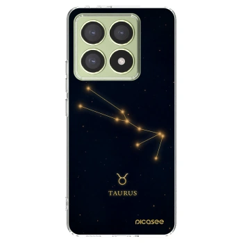 Picasee Xiaomi 14T Hülle - Transparentes Silikon - TAURUS