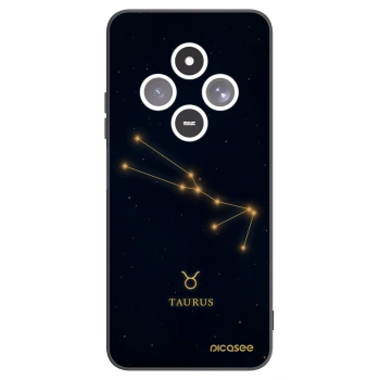 Picasee Xiaomi Redmi 14C Hülle - Schwarzes Silikon - TAURUS