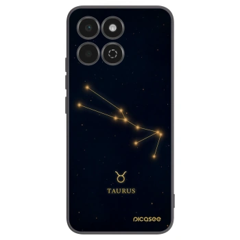 Picasee Honor 200 Smart 5G Hülle - Schwarzes Silikon - TAURUS