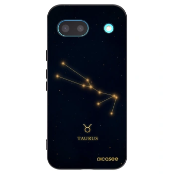 Picasee Google Pixel 8 Hülle - Schwarzes Silikon - TAURUS