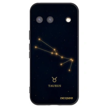 Picasee Google Pixel 9 Hülle - Schwarzes Silikon - TAURUS