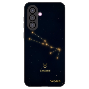 Picasee Samsung Galaxy A36 5G Hülle - Schwarzes Silikon - TAURUS