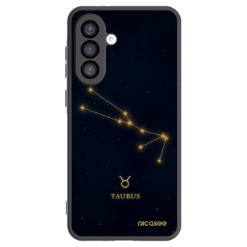 Picasee Samsung Galaxy A26 5G A266B Hülle - Schwarzes Silikon - TAURUS