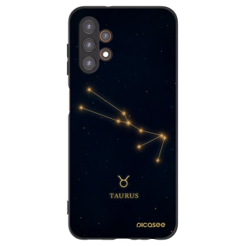 Picasee Samsung Galaxy A13 5G Hülle - Schwarzes Silikon - TAURUS