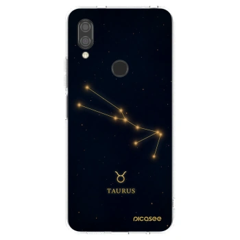 Picasee Xiaomi Redmi 7 Hülle - Transparentes Silikon - TAURUS