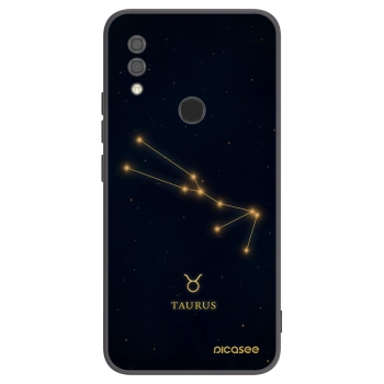 Picasee Xiaomi Redmi 7 Hülle - Schwarzes Silikon - TAURUS