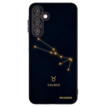 Picasee Samsung Galaxy A16 4G Hülle - Schwarzes Silikon - TAURUS