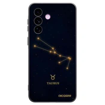 Picasee Samsung Galaxy A57 5G Hülle - Schwarzes Silikon - TAURUS