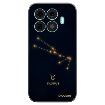 Picasee Xiaomi 17T Hülle - Schwarzes Silikon - TAURUS