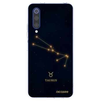 Picasee Xiaomi Mi 9 SE Hülle - Transparentes Silikon - TAURUS