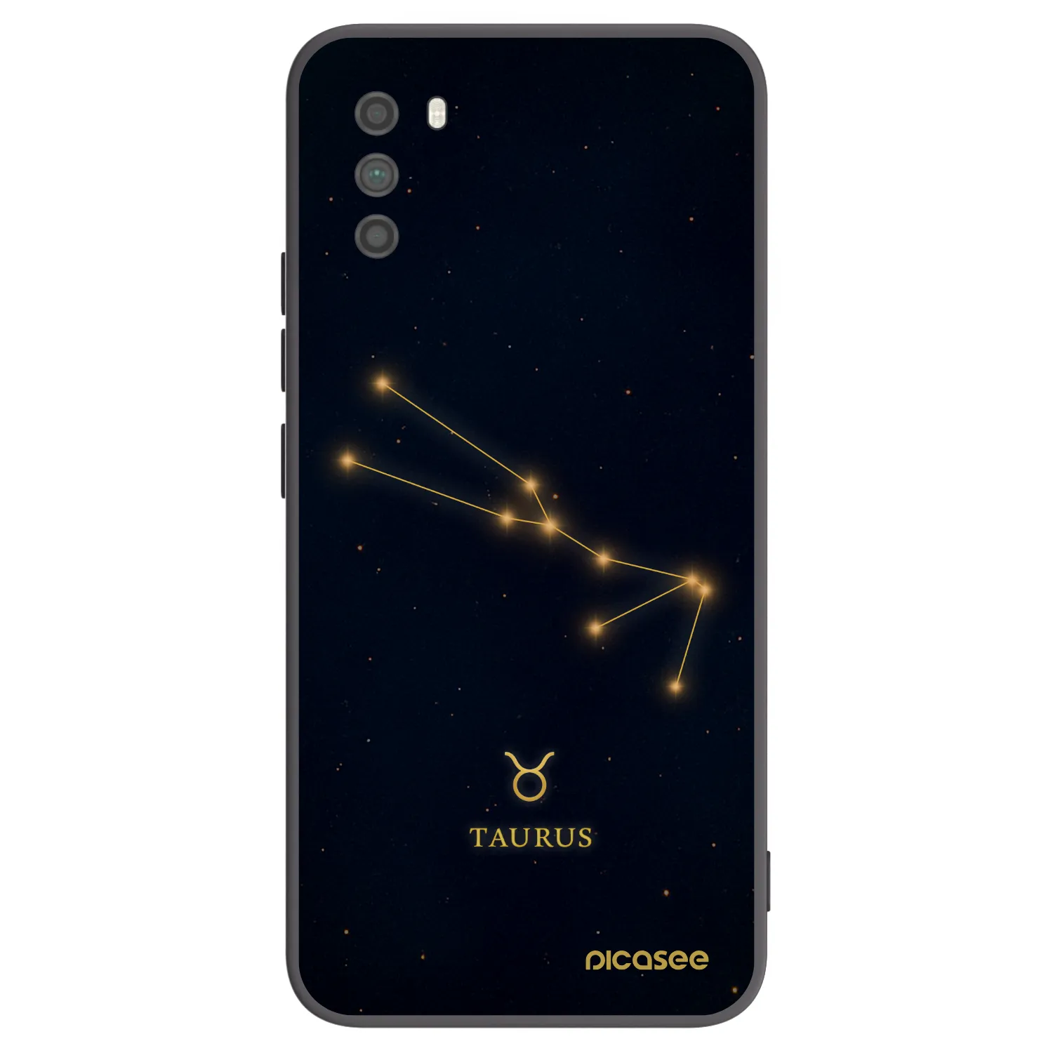 Picasee Xiaomi Poco M3 Hülle - Schwarzes Silikon - TAURUS