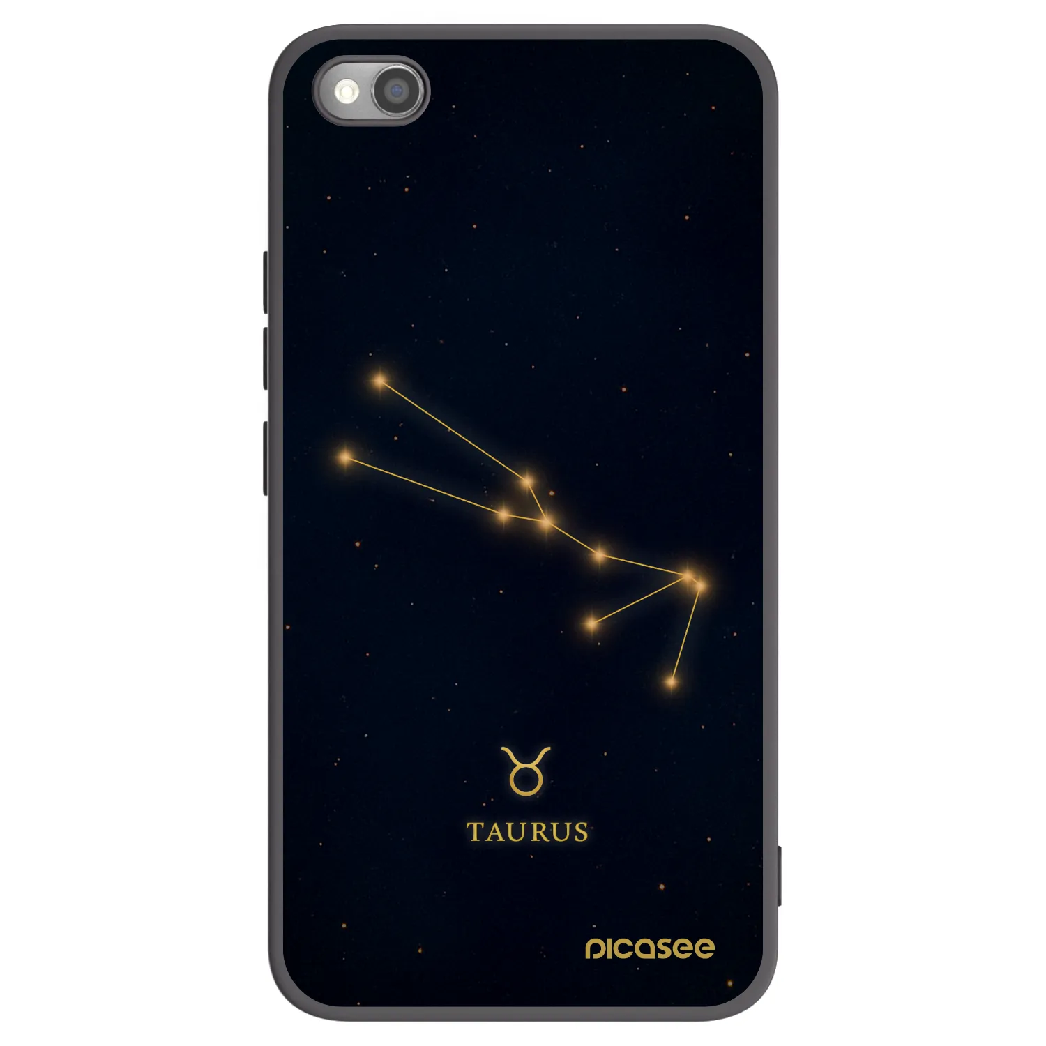 Picasee Xiaomi Redmi Note 11S 5G Hülle - Schwarzes Silikon - TAURUS