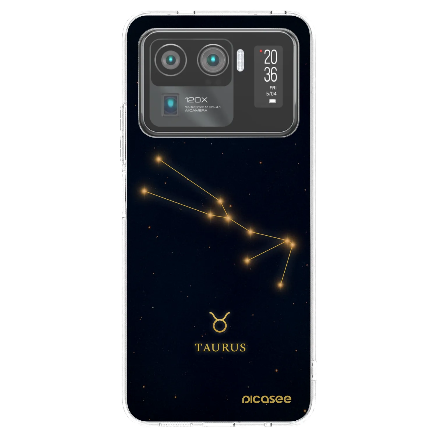 Picasee Xiaomi Mi 11 Ultra Hülle - Transparentes Silikon - TAURUS