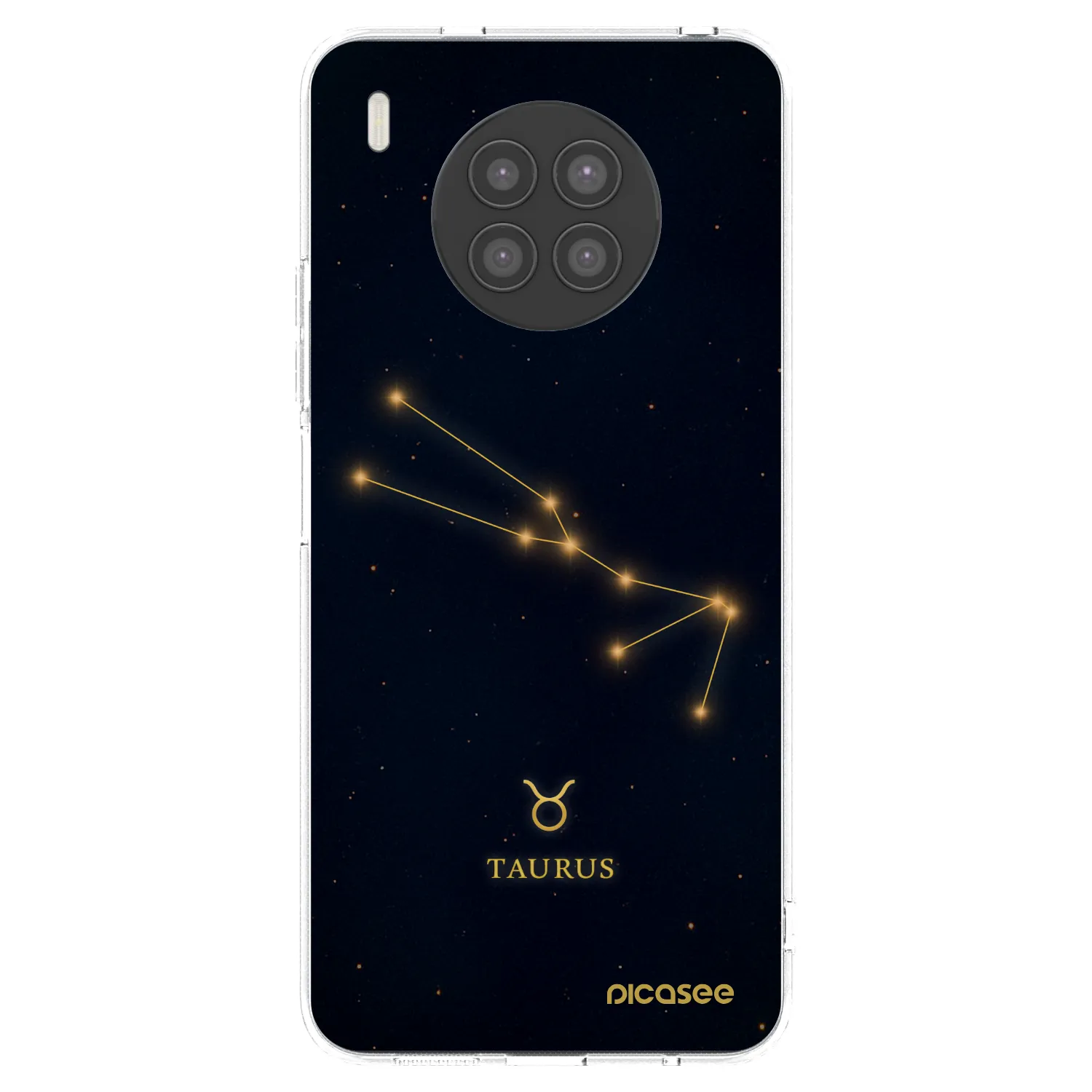 Picasee Huawei Nova 8i Hülle - Transparentes Silikon - TAURUS