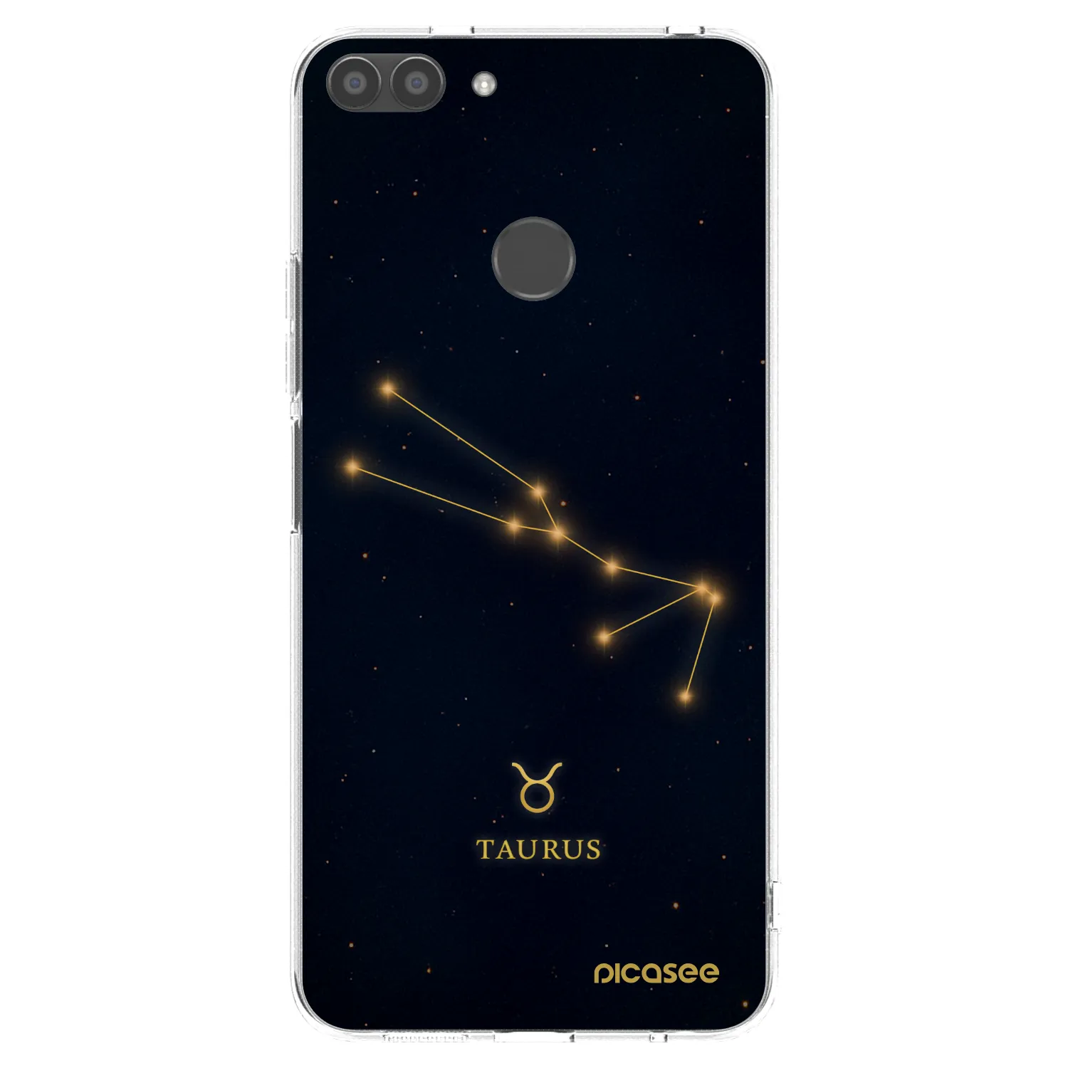 Picasee Huawei P Smart Hülle - Transparentes Silikon - TAURUS