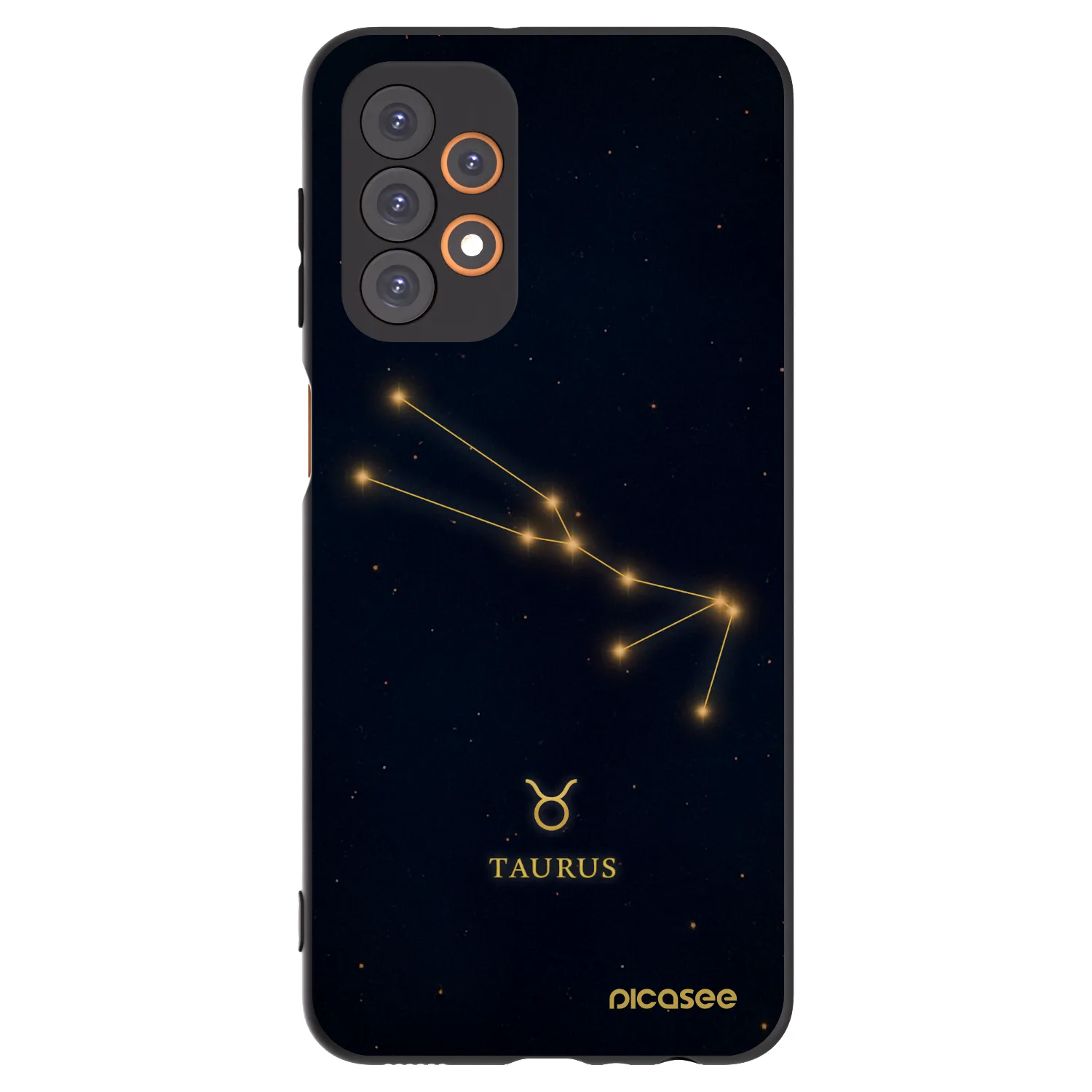 Picasee Samsung Galaxy A23 A236B 5G Hülle - Schwarzes Silikon - TAURUS