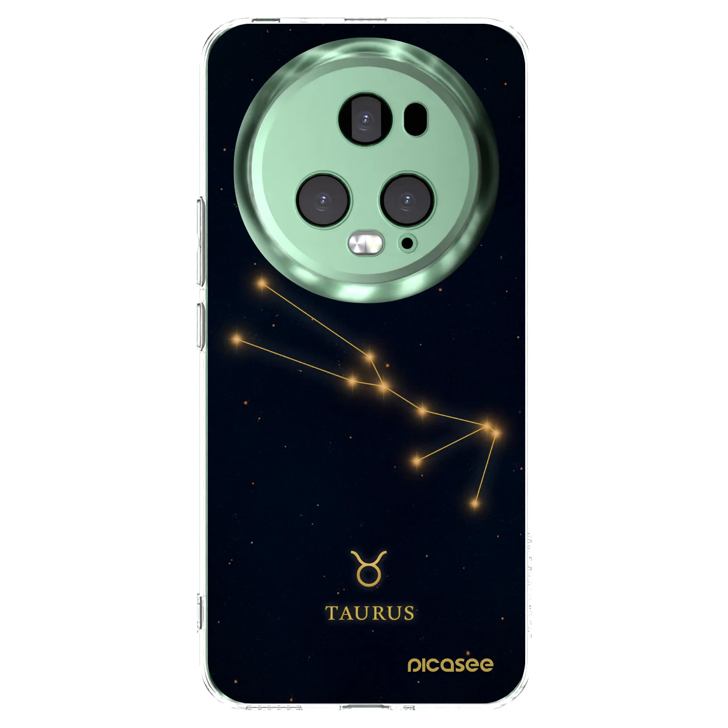Picasee Honor Magic5 Pro Hülle - Transparentes Silikon - TAURUS