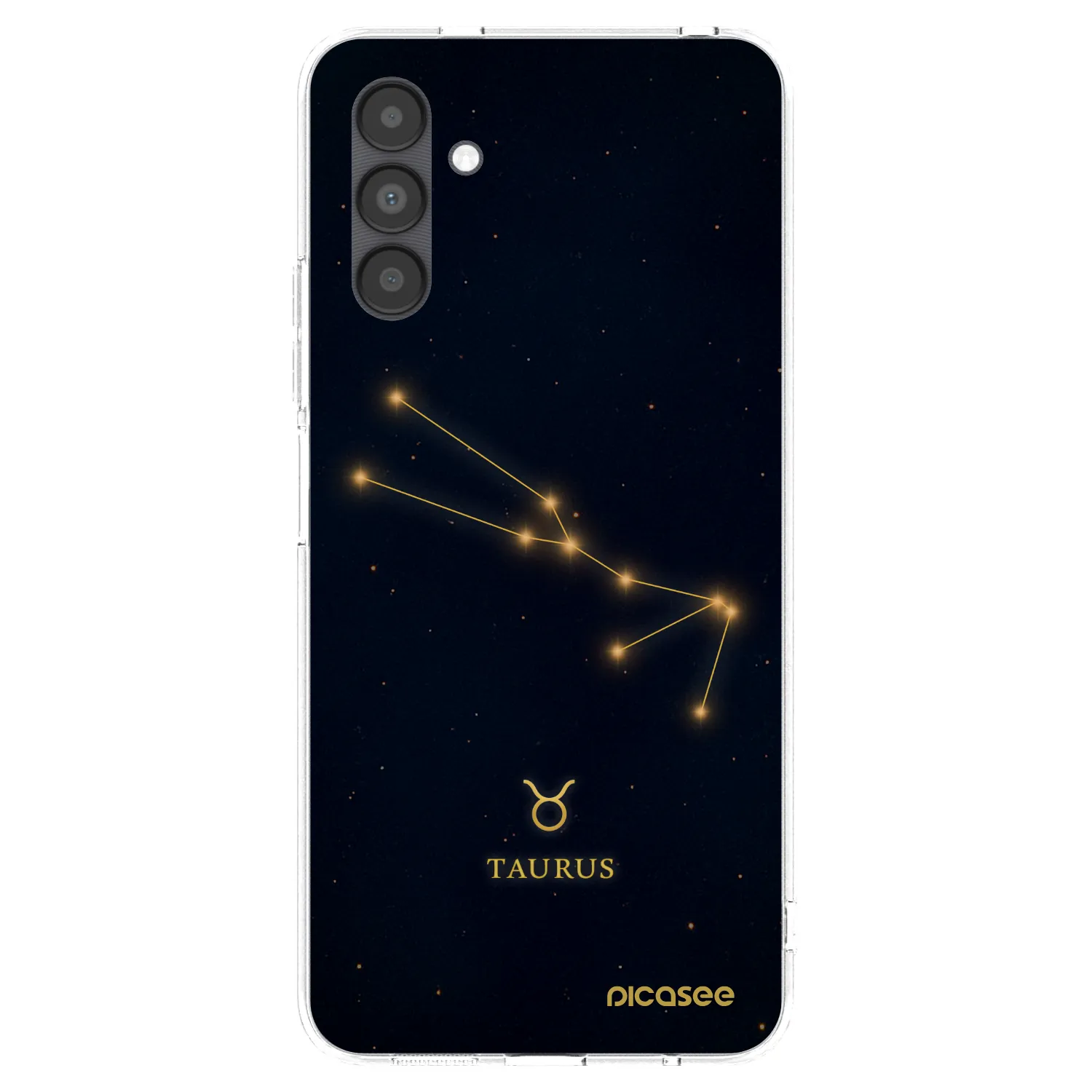 Picasee Samsung Galaxy A04s A047F Hülle - Transparentes Silikon - TAURUS