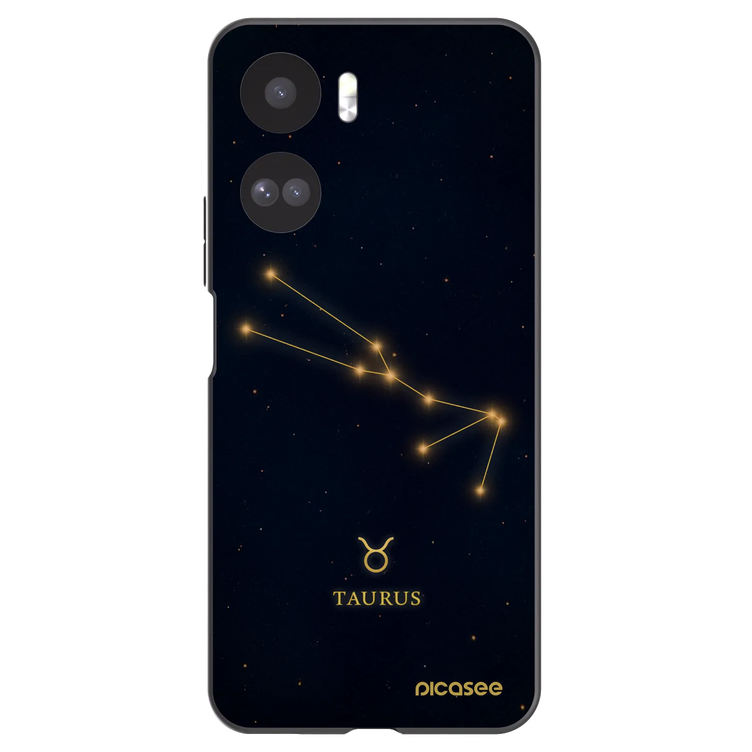 Picasee Honor 90 Lite 5G Hülle - Schwarzes Silikon - TAURUS