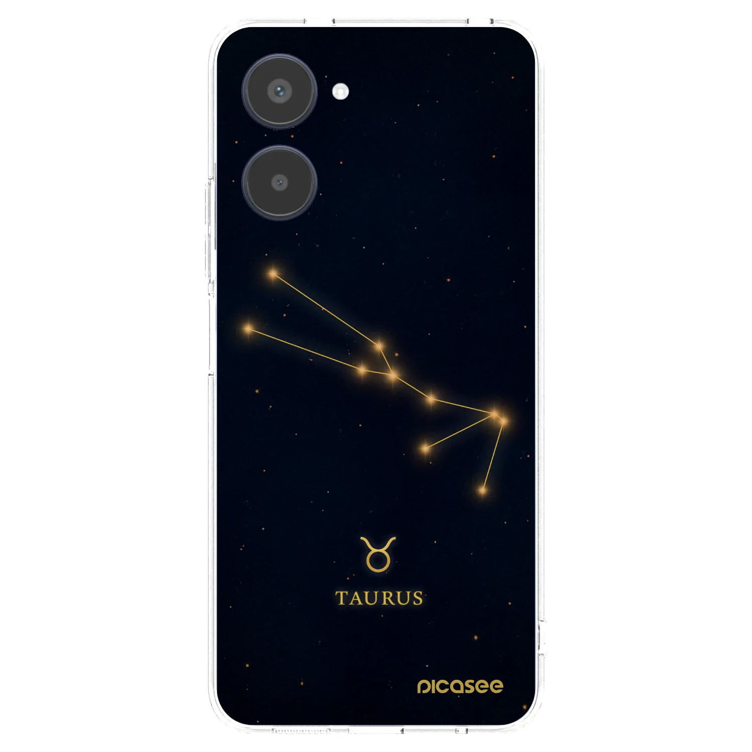 Picasee Realme 10 4G Hülle - Transparentes Silikon - TAURUS