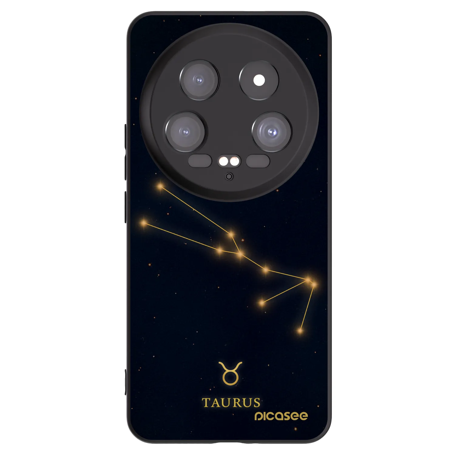Picasee Xiaomi 14 Ultra Hülle - Schwarzes Silikon - TAURUS