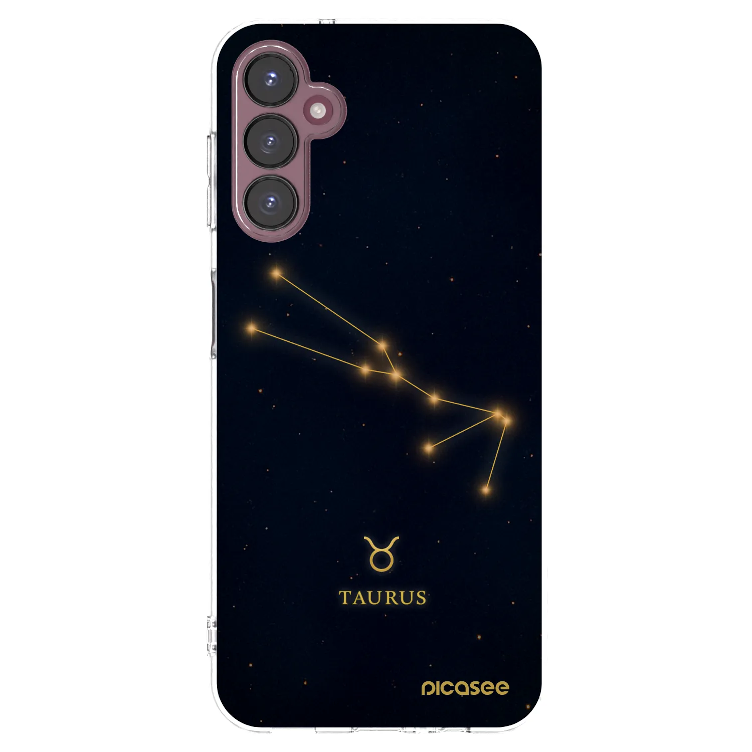 Picasee Samsung Galaxy A05s A057G Hülle - Transparentes Silikon - TAURUS