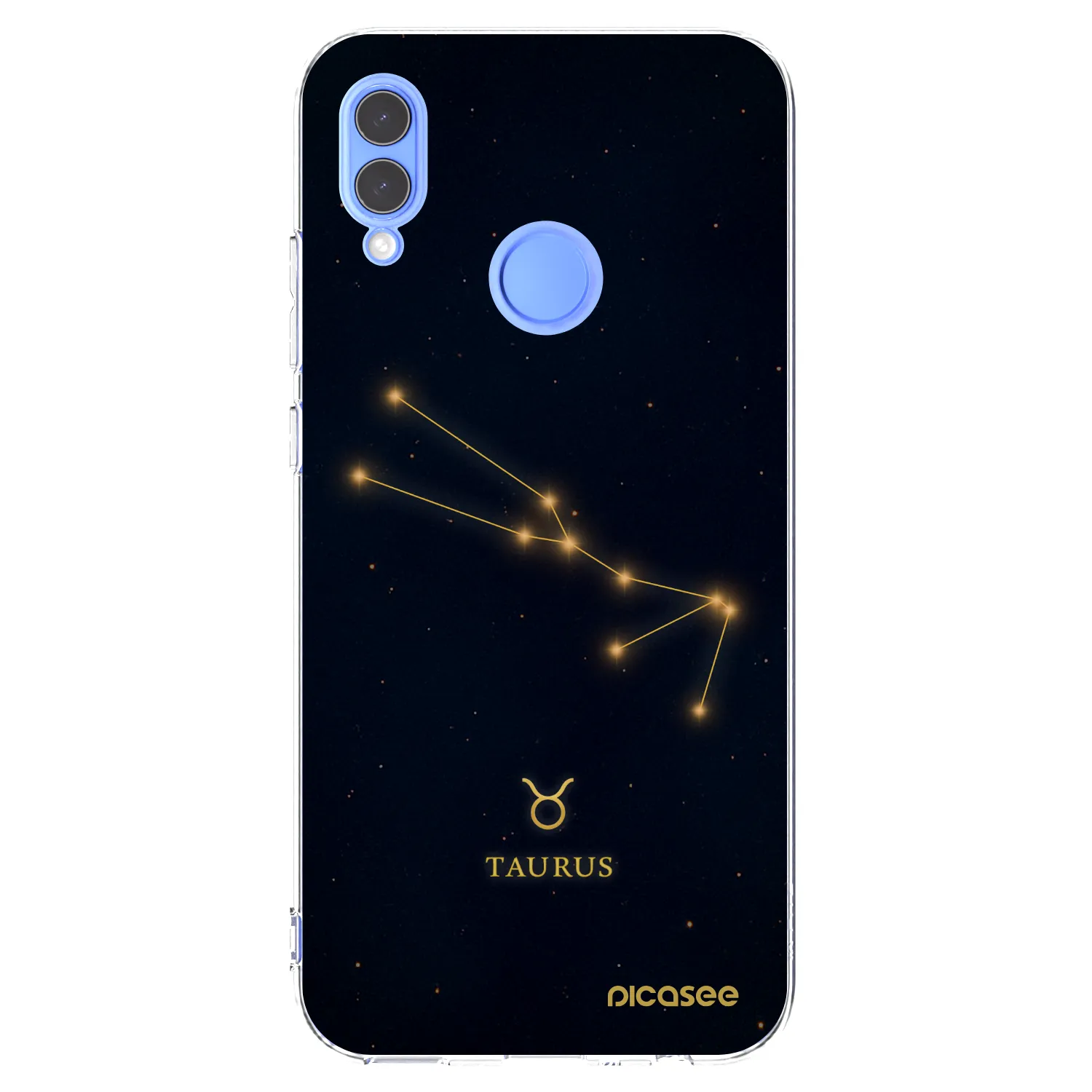 Picasee Honor 10 Lite Hülle - Transparentes Silikon - TAURUS