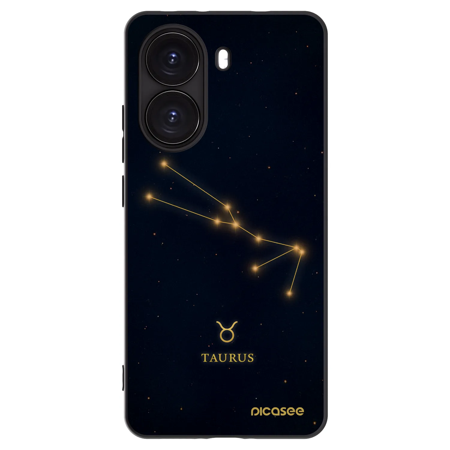 Picasee Xiaomi Poco X7 Pro 5G Hülle - Schwarzes Silikon - TAURUS