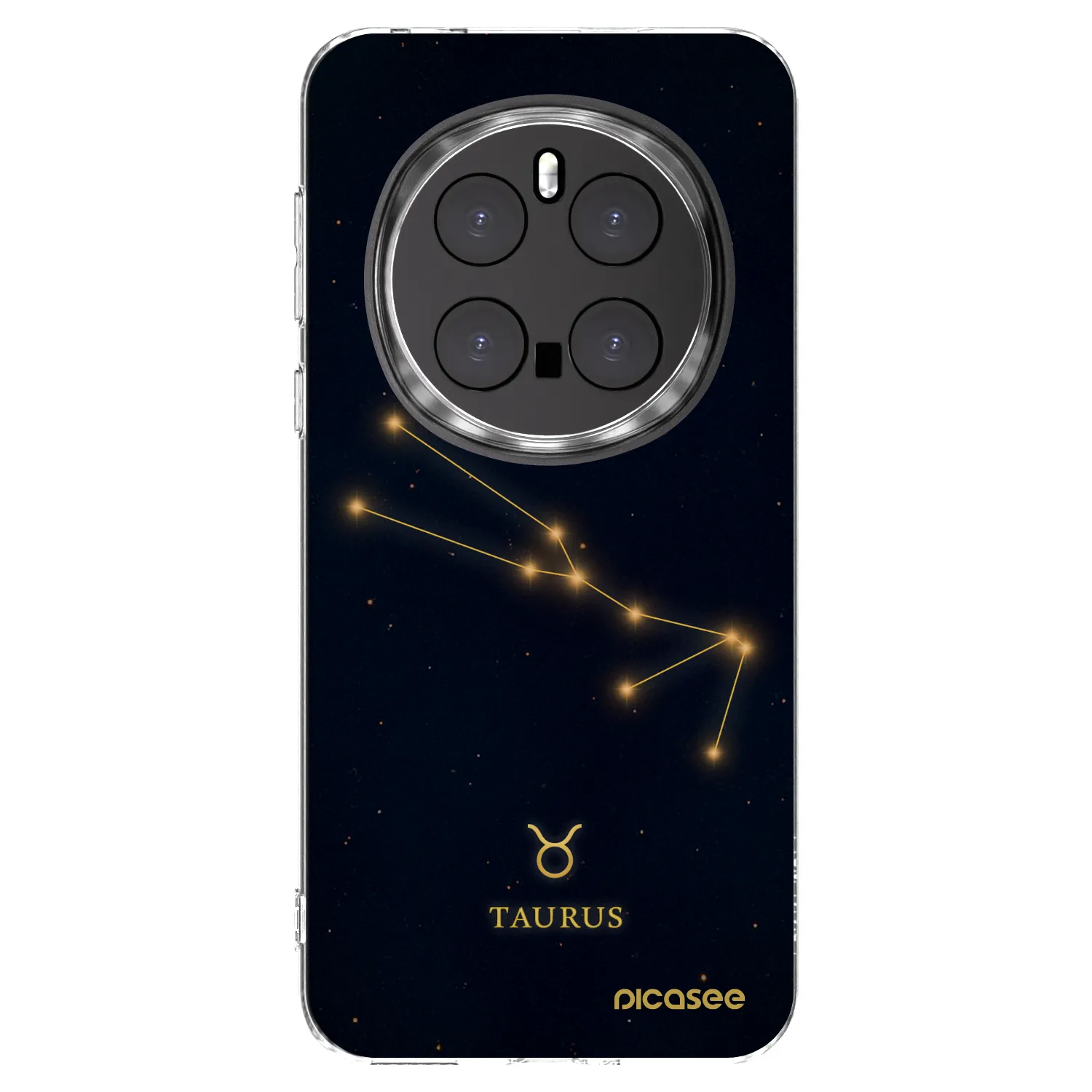 Picasee Honor Magic7 Pro 5G Hülle - Transparentes Silikon - TAURUS