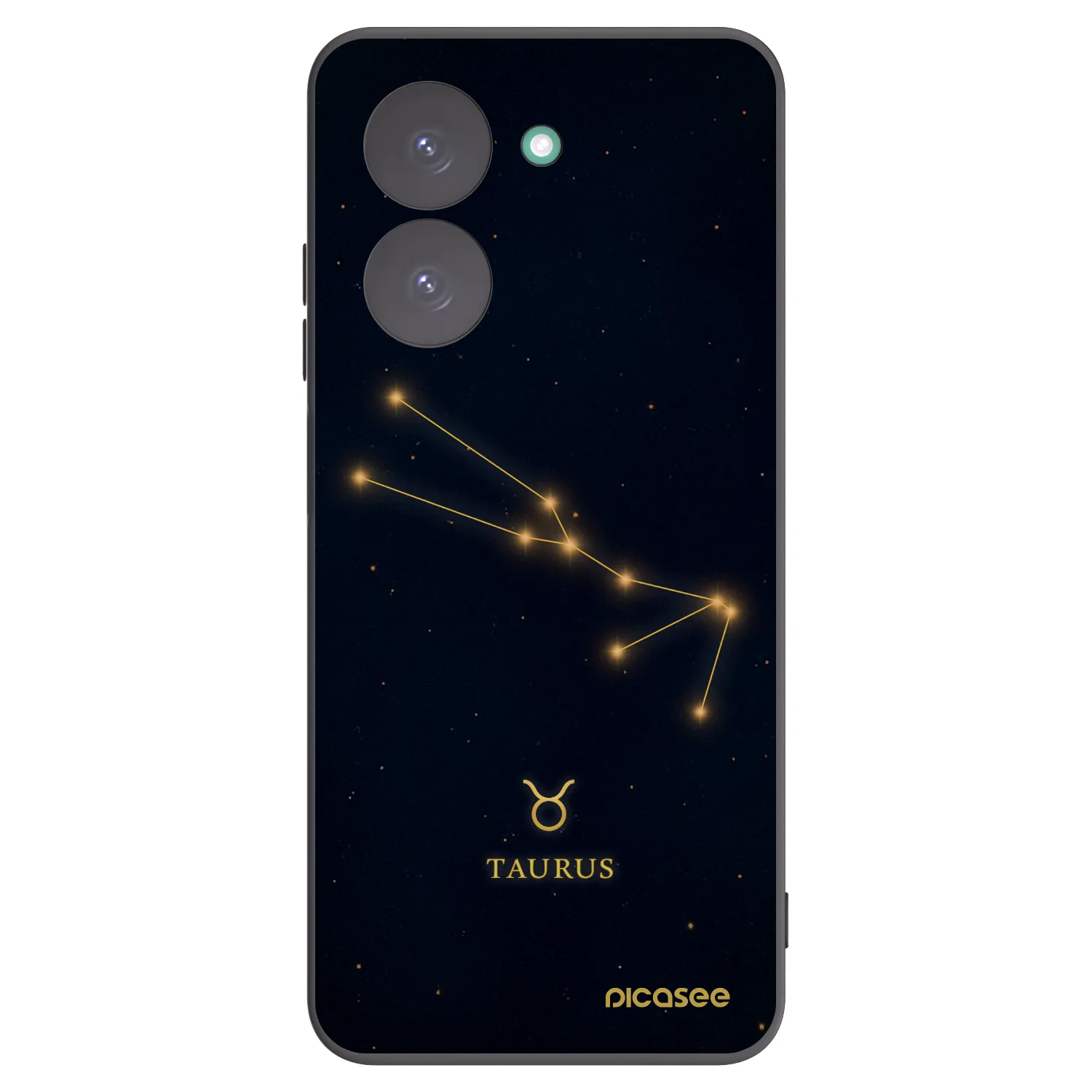 Picasee Xiaomi Redmi A5 Hülle - Schwarzes Silikon - TAURUS