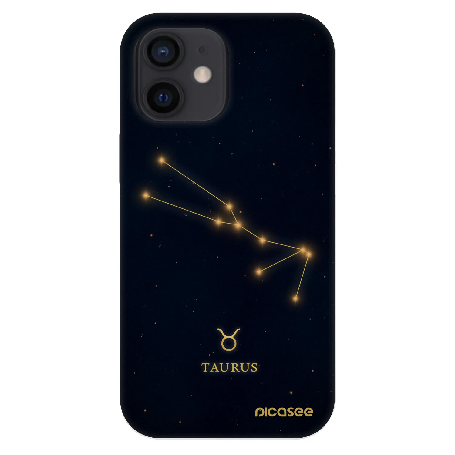 Picasee Fashion Case für Apple iPhone 12 mini - TAURUS