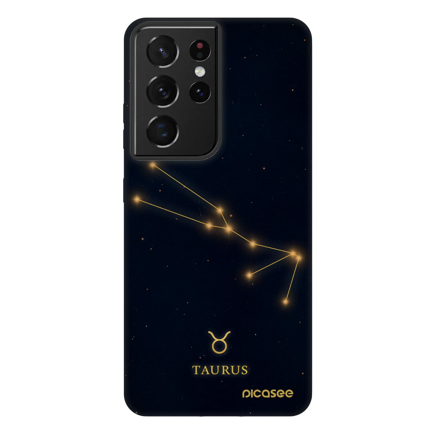 Picasee Fashion Case für Samsung Galaxy S21 Ultra 5G G998B - TAURUS