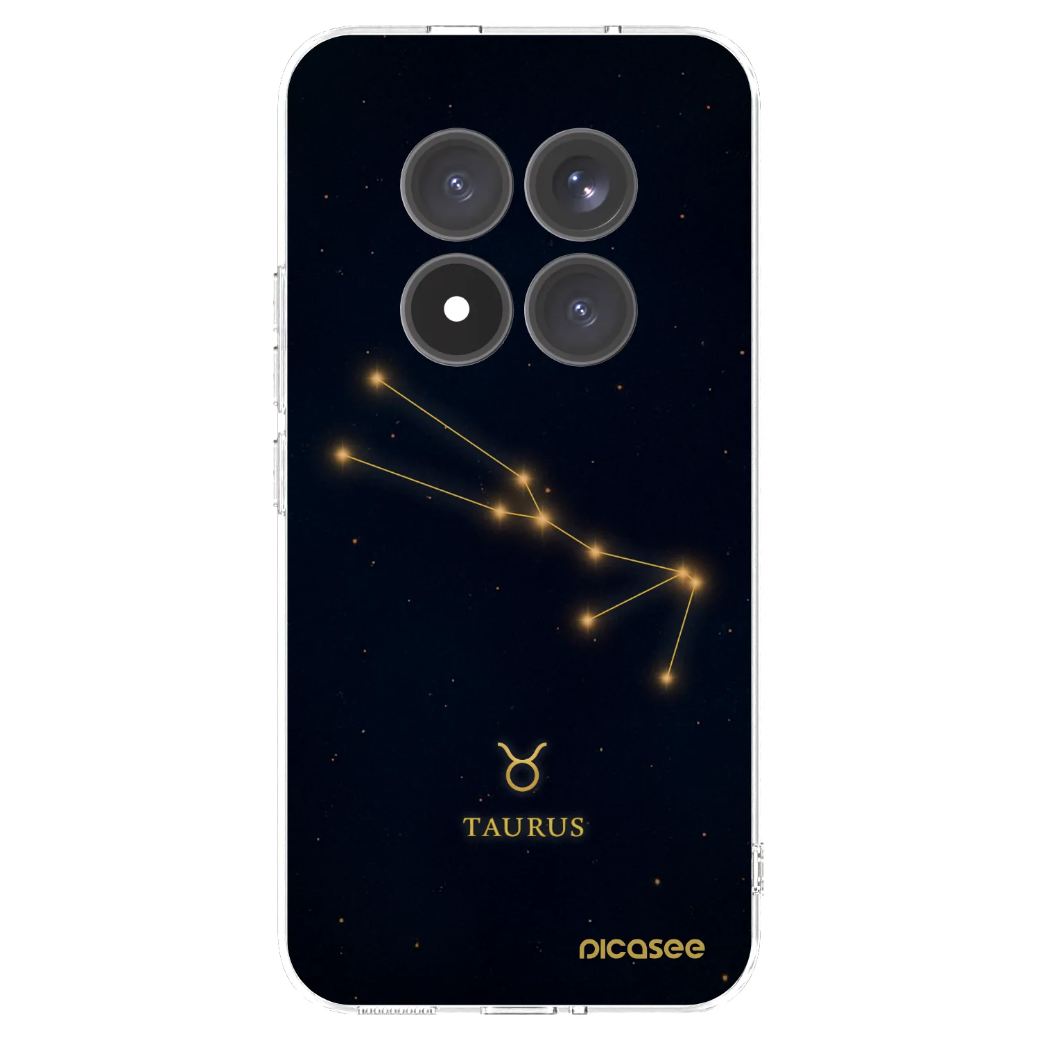 Picasee Xiaomi Redmi Note 15 Pro+ Hülle - Transparentes Silikon - TAURUS