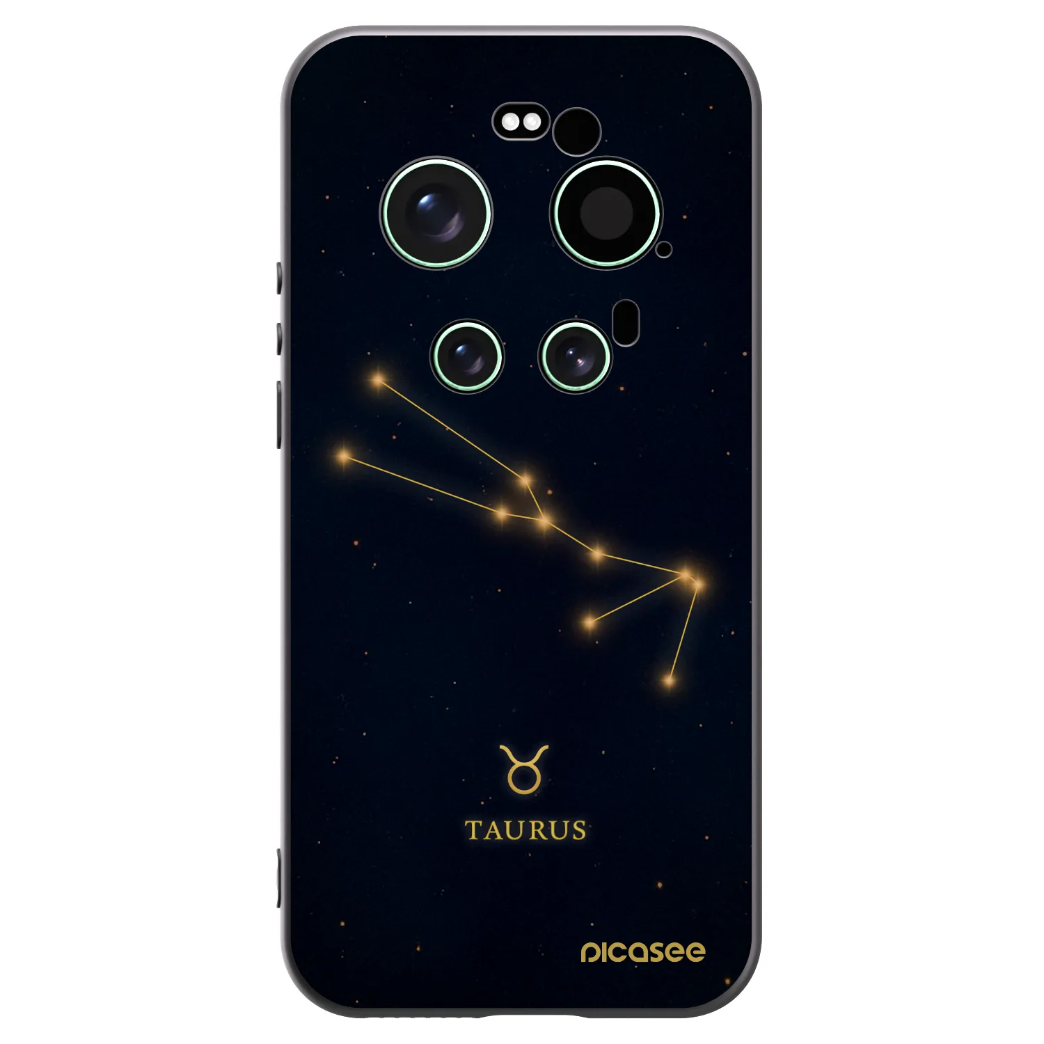 Picasee Xiaomi 17 Ultra Hülle - Schwarzes Silikon - TAURUS