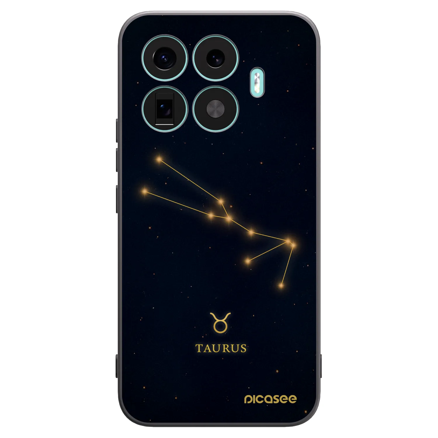 Picasee Xiaomi 17T Pro Hülle - Schwarzes Silikon - TAURUS