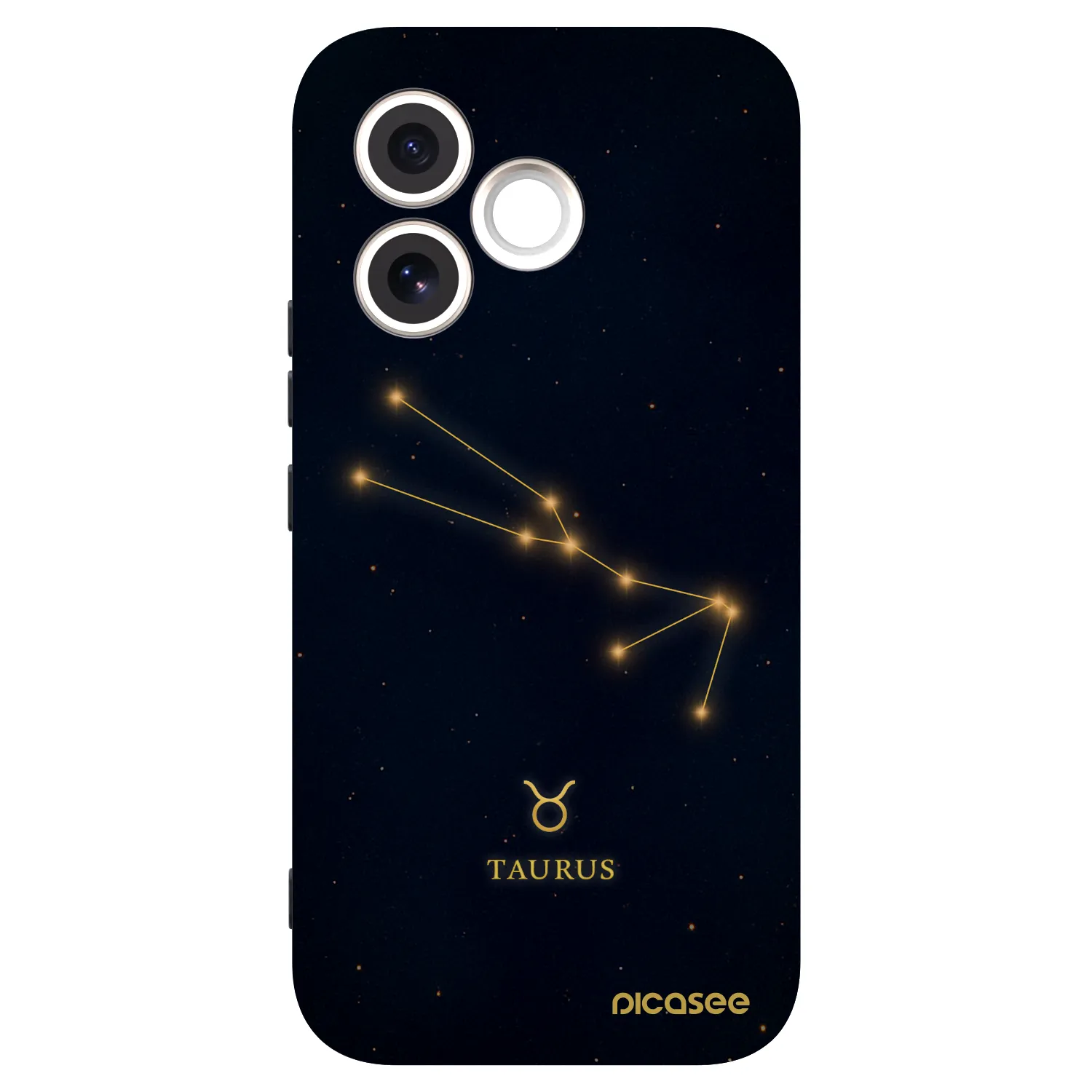 Picasee Honor 600 Lite Hülle - Schwarzes Silikon - TAURUS
