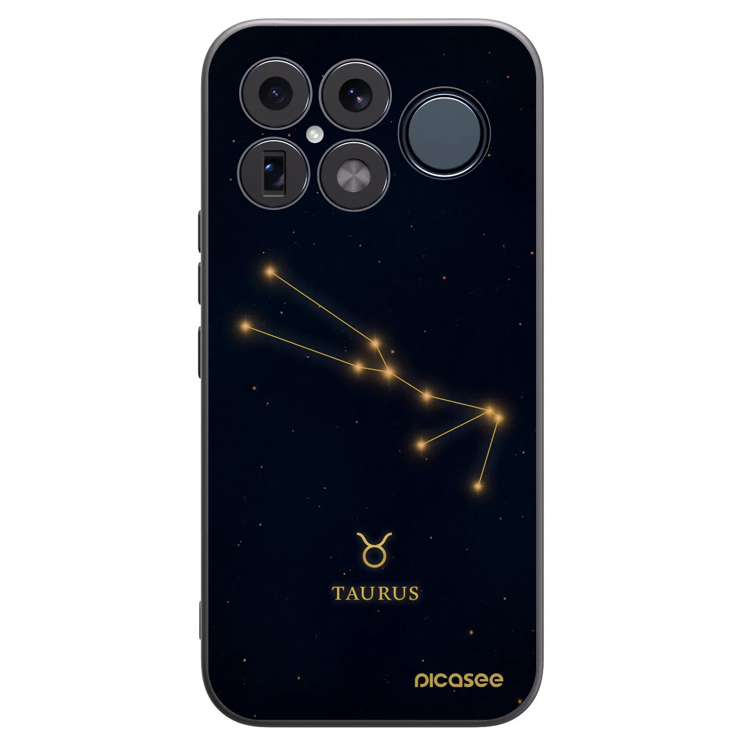 Picasee Xiaomi Poco F8 Ultra Hülle - Schwarzes Silikon - TAURUS