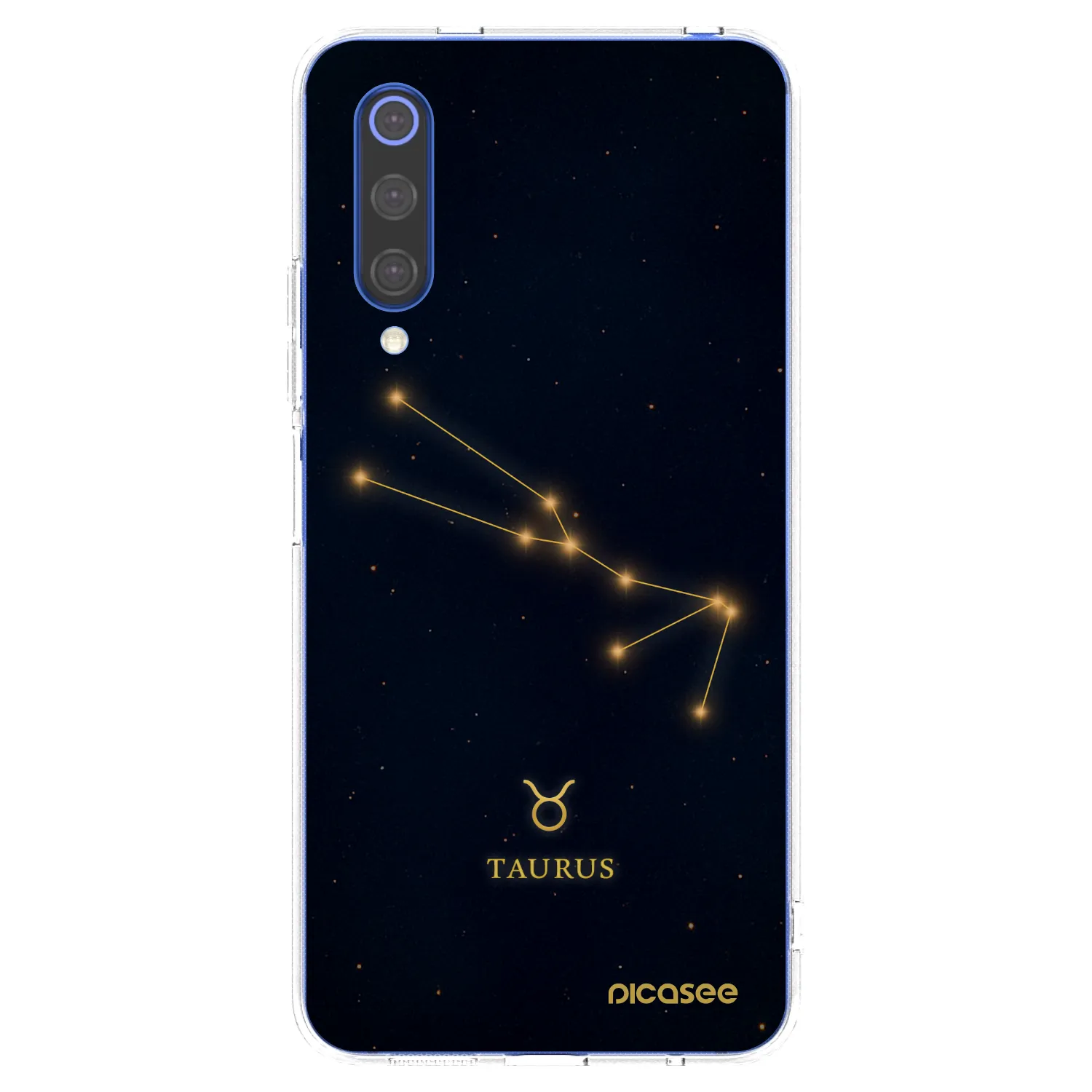 Picasee Xiaomi Mi 9 SE Hülle - Transparentes Silikon - TAURUS