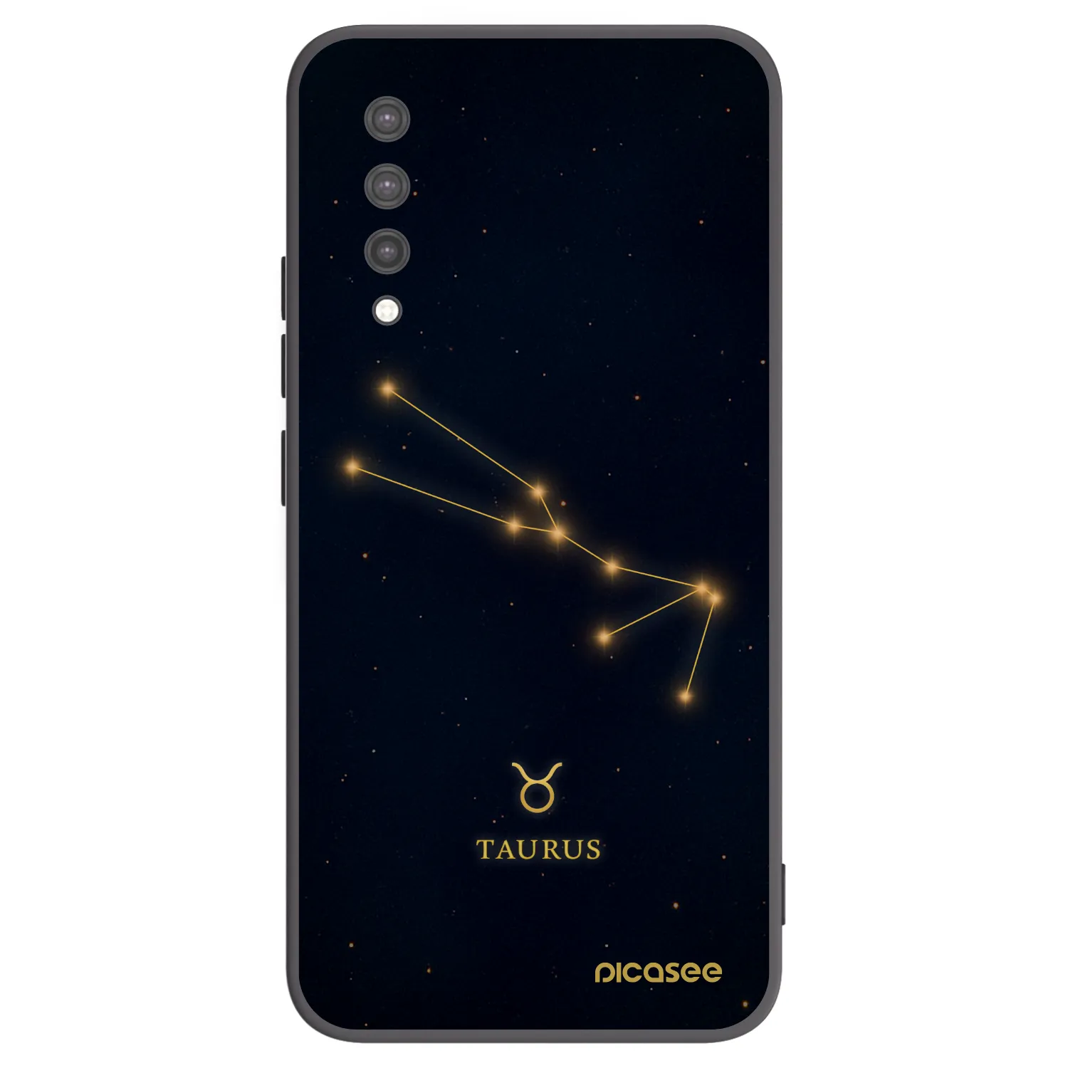 Picasee Xiaomi Mi 9 Lite Hülle - Schwarzes Silikon - TAURUS