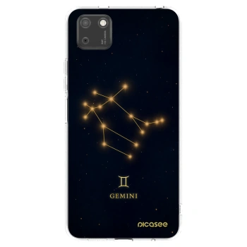 Picasee Huawei Y5P Hülle - Transparentes Silikon - GEMINI
