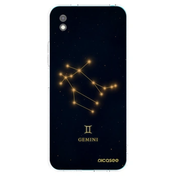 Picasee Xiaomi Redmi 9A Hülle - Schwarzes Silikon - GEMINI