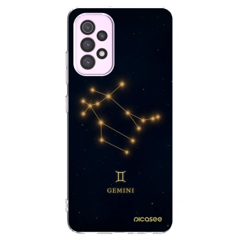Picasee Samsung Galaxy A32 5G A326B Hülle - Transparentes Silikon - GEMINI